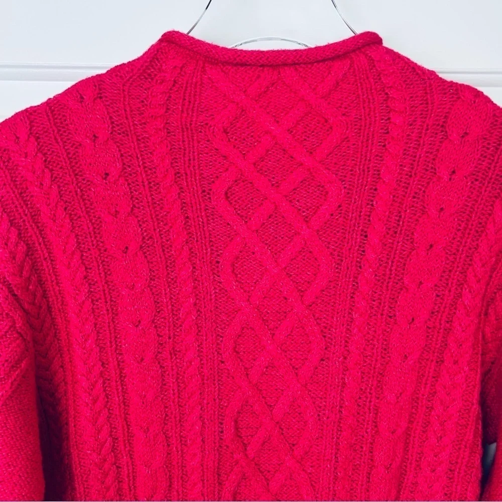 J. Crew NWT Cable Knit Rolled Neck Sweater Size Small